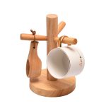 Zeichnung Tassenrahmen Home Kaffee Teetasse Rahmen Abfluss Lagerregal, Small Rubber Wood, Large Rubber Wood, Large Bamboo