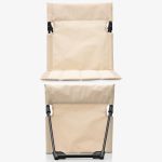 Outdoor Camping Leichter bequemer Klappstuhl Camping Park Freizeit Strand Tragbarer Einzelkissenstuhl – Bild 4