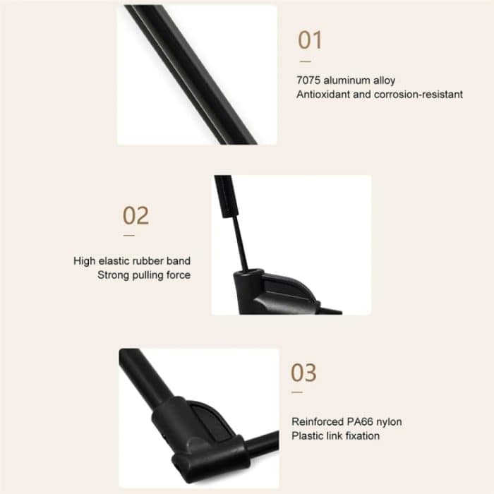 Outdoor Camping Leichter bequemer Klappstuhl Camping Park Freizeit Strand Tragbarer Einzelkissenstuhl – Bild 5