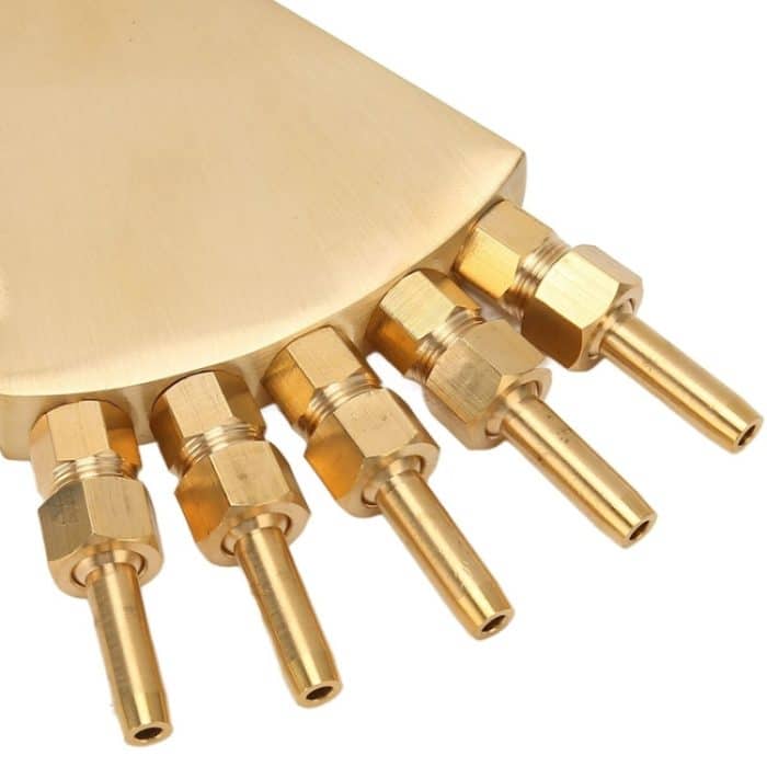 Kupferne Phoenix-Schwanzdüsen-Wasser-Landschaftsbrunnen-Ausrüstung, 1 inch, 1.5 inch, 2 inch – Bild 3