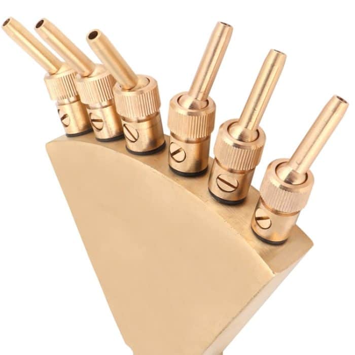 Kupferne Phoenix-Schwanzdüsen-Wasser-Landschaftsbrunnen-Ausrüstung, 1 inch, 1.5 inch, 2 inch – Bild 4