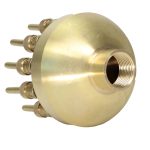 Kupfer verstellbare 3-lagige Blumendüse Wasserlandschaftsschicht-Blumenbrunnen-Sprinkler, DN25 1 inch, DN40 1.5 inch, DN50 2 inch – Bild 2