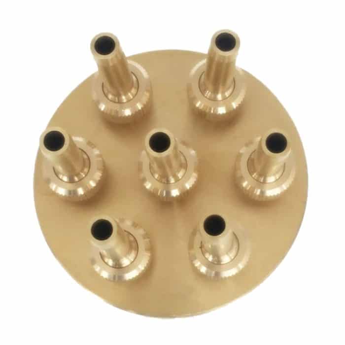 Kupfermitte, gerade nach oben gerichtete Düse, Mitte, Hauptspray, Plaza, Landschaftsbau-Brunnenausrüstung, 1 inch, 1.5 inch, 2 inch, 2.5 inch, 3 inch – Bild 2