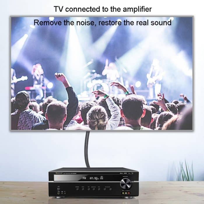 JINGHUA 2RCA Doppel-Lotus-Stecker-Audiokabel, linker/rechter Kanal, Stereo-Verstärker-Verbindungskabel, 1.5m, 3m, 5m, 10m – Bild 10