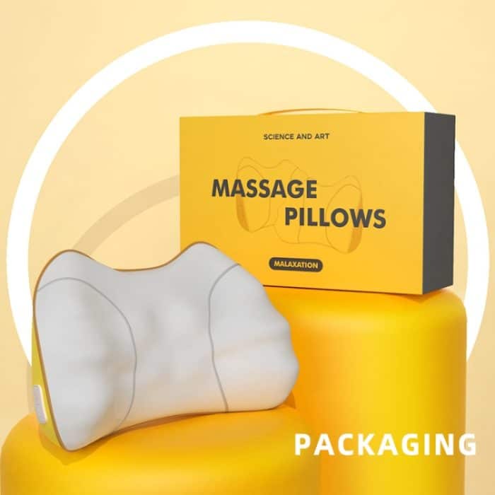Taillen- und Rückenmassagegerät, Lendenwirbel, Auto-Nackenmassagekissen, Wired Model Gray, Charging Model Gray, Charging Model Yellow, Wired Model Yellow – Bild 15