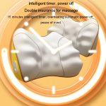 Taillen- und Rückenmassagegerät, Lendenwirbel, Auto-Nackenmassagekissen, Wired Model Gray, Charging Model Gray, Charging Model Yellow, Wired Model Yellow – Bild 7