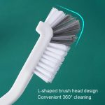 Topfbürsten-Reinigungskrebsbürste, langer Griff, hartes Haar, Multifunktions-Reinigungsbürste – Bild 4