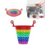 Einziehbares Rainbow Monster Universal-Bodenablauf-Küchenspüle-Sieb