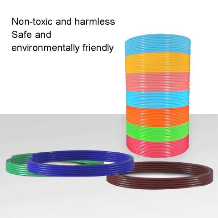 Verbrauchsmaterialien für 3D-Druckstifte, 1,75 mm hoch, robustes Linienmaterial, umweltfreundliches Rohmaterial, Druckseidenfaden, 10colors /Set PCL 5m – Bild 2