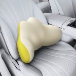 Multifunktions-Lendenwirbelmassagegerät, Auto-Halswirbelsäulen-Massagekissen mit heißer Taille, Plug-in Model Yellow, Charging Model Yellow, Charging Model Gray – Bild 14