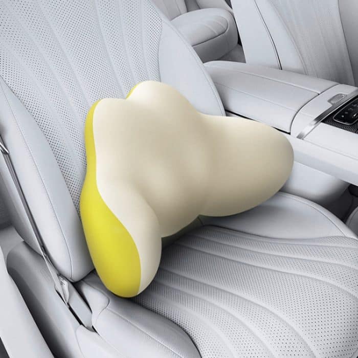 Multifunktions-Lendenwirbelmassagegerät, Auto-Halswirbelsäulen-Massagekissen mit heißer Taille, Plug-in Model Yellow, Charging Model Yellow, Charging Model Gray – Bild 14