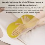 Multifunktions-Lendenwirbelmassagegerät, Auto-Halswirbelsäulen-Massagekissen mit heißer Taille, Plug-in Model Yellow, Charging Model Yellow, Charging Model Gray – Bild 7