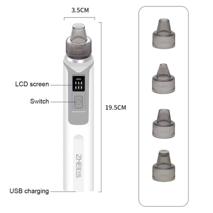 ZLY-018 Elektrisches Mitesser-Sauggerät für den Haushalt, Porenreinigungs- und Schönheitsausrüstung, ZLY-018 – Bild 3