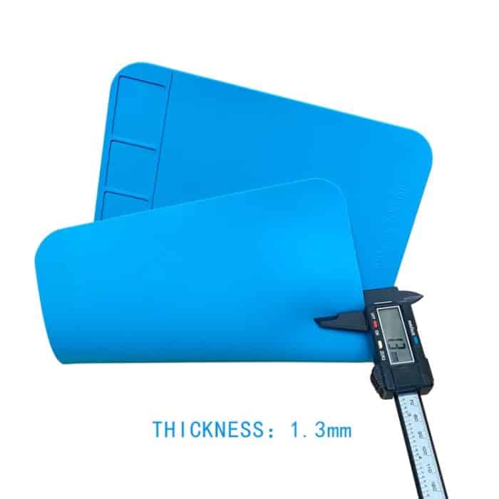 Telefon-Computer-Reparaturbank, hochtemperaturbeständiges Silikon-Pad, Schweißtischmatte, 30x20cm – Bild 2