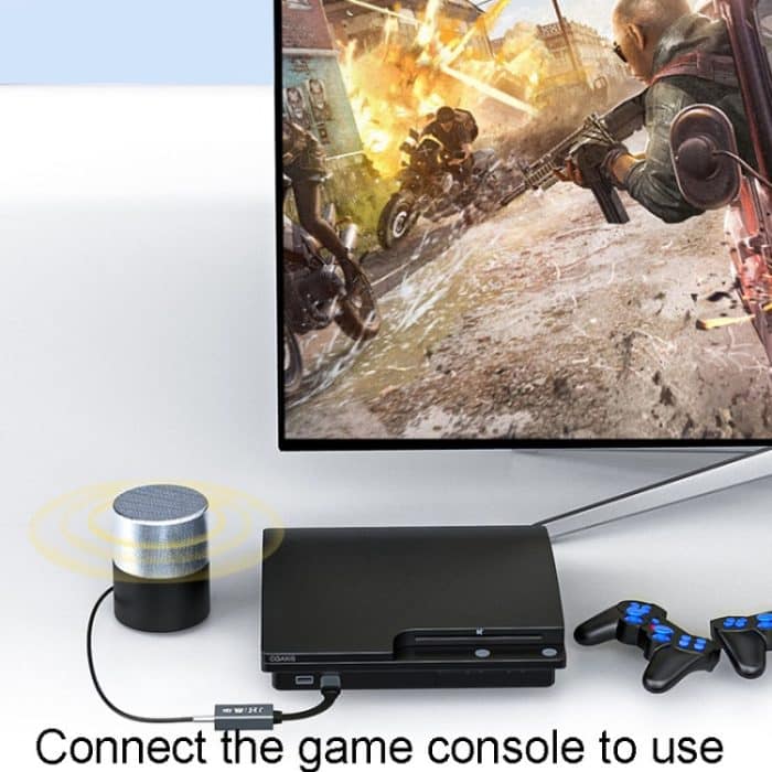 JINGHUA Z169A USB-zu-AV-Soundkarte mit Kabelkonverter, Computer-Host zu 3,5-Audio-Port-Adapter – Bild 8