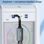 JINGHUA Z169A USB-zu-AV-Soundkarte mit Kabelkonverter, Computer-Host zu 3,5-Audio-Port-Adapter – Bild 9