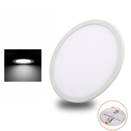 Rundes, ultradünnes LED-Downlight mit verstellbarer Einbauleuchte, 6W, 8W, 15W, 20W