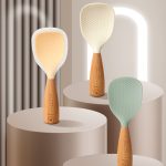 Kacheeg Haushalts-Reiskocher-Löffel, stehend, antihaftbeschichtet, in Lebensmittelqualität – Bild 2