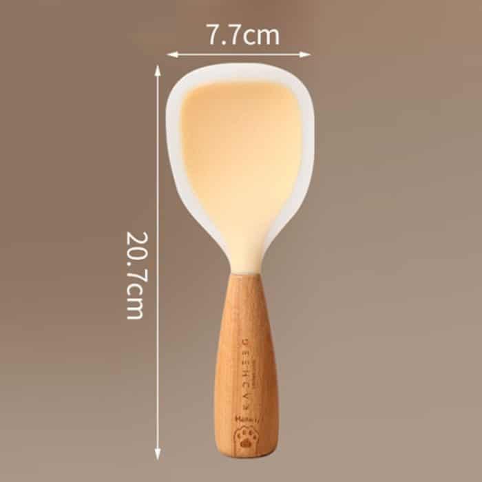 Kacheeg Haushalts-Reiskocher-Löffel, stehend, antihaftbeschichtet, in Lebensmittelqualität – Bild 3