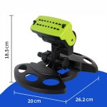 Automatischer Schwenk-Rasensprinklerkopf-Bewässerungssprinkler vom Revolvertyp – Bild 3