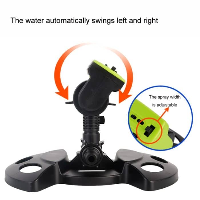 Automatischer Schwenk-Rasensprinklerkopf-Bewässerungssprinkler vom Revolvertyp – Bild 4