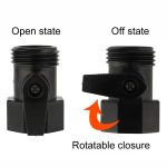 Garten-Einweg-ABS-Griff-Kugelhahn-Gartenschlauchanschluss, American Thread, European Thread – Bild 4