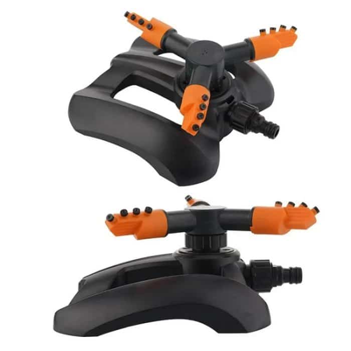 Dreizinken-Sprinkler, rotierender Sprinkler für Garten und Rasen – Bild 2