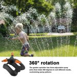 Dreizinken-Sprinkler, rotierender Sprinkler für Garten und Rasen – Bild 6