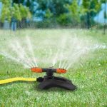 Dreizinken-Sprinkler, rotierender Sprinkler für Garten und Rasen – Bild 7