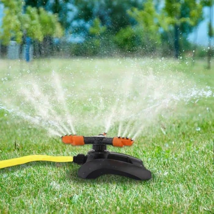 Dreizinken-Sprinkler, rotierender Sprinkler für Garten und Rasen – Bild 7
