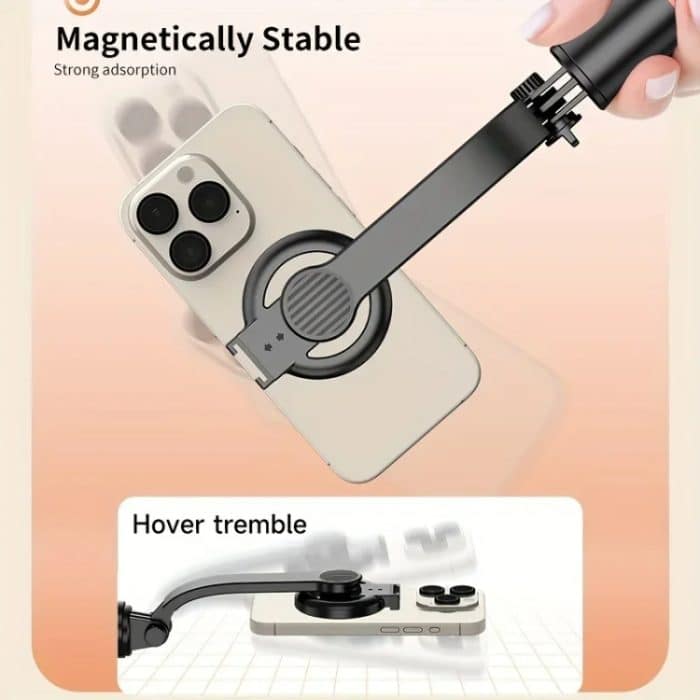 L20 Magnetischer Bluetooth Selfie Stick Telefonhalter Desktop Stativ, L20, L20S – Bild 5