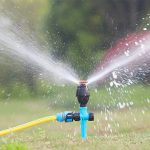 Automatischer Bewässerungsdüsensprinkler, grüne landwirtschaftliche Bewässerung – Bild 5