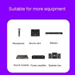 JINGHUA 6,5 Stecker auf Buchse XLR-Audiokabel 6,35 dreiadriger symmetrischer Mikrofonmischer, 1.5m, 3m, 5m, 10m – Bild 5