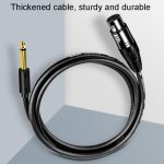JINGHUA 6,5 Stecker auf Buchse XLR-Audiokabel 6,35 dreiadriger symmetrischer Mikrofonmischer, 1.5m, 3m, 5m, 10m – Bild 7