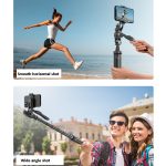 2 m Metallstativ-Selfie-Stick mit 4 Erweiterungsschnittstellen für Telefonkamera, Only Tripod – Bild 14