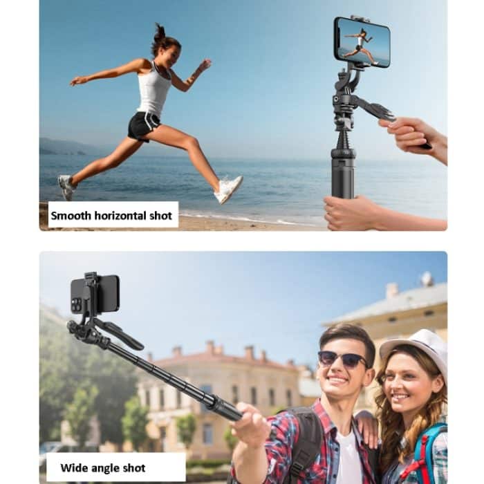 2 m Metallstativ-Selfie-Stick mit 4 Erweiterungsschnittstellen für Telefonkamera, Only Tripod – Bild 14