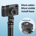 2 m Metallstativ-Selfie-Stick mit 4 Erweiterungsschnittstellen für Telefonkamera, Only Tripod – Bild 10