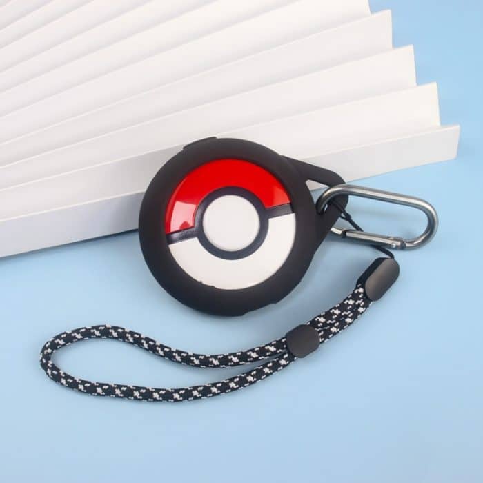 Für Pokemon Go Plus+ Schlafmonitor Pokeball Anti-Fall-Silikon-Schutzhülle, For Pokemon Go Plus+(Black), For Pokemon Go Plus+(Pink), For Pokemon Go Plus+(Luminous Blue) – Bild 7