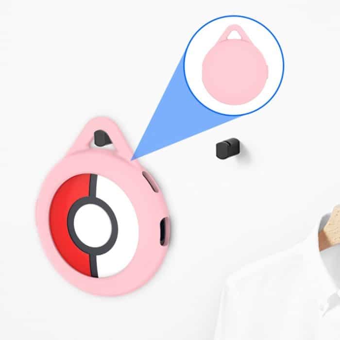 Für Pokemon Go Plus+ Schlafmonitor Pokeball Anti-Fall-Silikon-Schutzhülle, For Pokemon Go Plus+(Black), For Pokemon Go Plus+(Pink), For Pokemon Go Plus+(Luminous Blue) – Bild 6