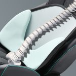 LINXICP 3-in-1-Lendenkissen für Autositze, Sommer-Spezial-Memory-Schaum, atmungsaktives Auto-Rückenpolster – Bild 7