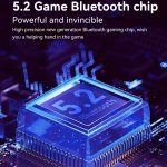 D8 Handy-Stretchband, leichtes Gamepad, Dual-Hall, kabelloser Bluetooth, somatischer Vibrationsgriff für PC/Android/iOS/Tablet/PS3/PS4/Switch, Green Blue+Receiver – Bild 10