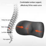 Auto-Kissen, Fahrersitz, Nackenstütze, Rückenlehne, Waist Pad Black, Waist Pad Blue, Waist Pad Gray, Headrest + Waist Pad Black, Headrest + Waist Pad Blue, Headrest + Waist Pad Gray – Bild 3