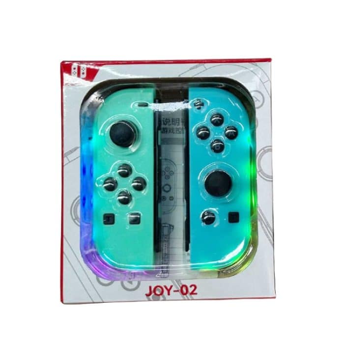 JOY-02 Gaming-Griff links und rechts mit RGB-Lichtern, Körpergefühl, Bluetooth-Gamepad für Switch / Switch OLED / Switch Pro / Switch Lite / Switch Joycon, Blue Red, Green Blue, White – Bild 13