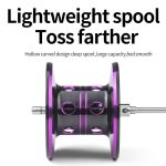 LINNHUE AF2000 Angelrolle mit 7:2:1 Geschwindigkeitsverhältnis, 8 kg maximale Zugkraft, Metallspule, AF2000 Left, AF2000 Right – Bild 4