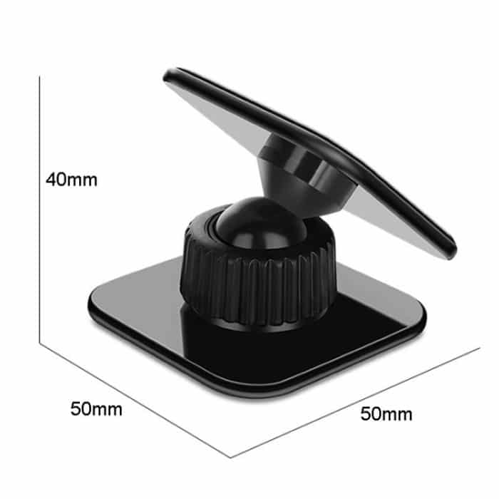 Multifunktionale klebrige Auto-Navigationshalterung, Kfz-Handy-Stützhalterung, Square Black – Bild 3