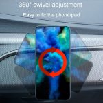 Multifunktionale klebrige Auto-Navigationshalterung, Kfz-Handy-Stützhalterung, Square Black – Bild 6