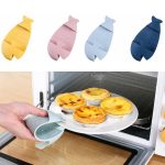 Cartoon Küche verdickte hitzebeständige Anti-Verbrühungshandschuhe Ofen und Mikrowelle Wärmeisolationshandschuh – Bild 4