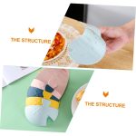 Cartoon Küche verdickte hitzebeständige Anti-Verbrühungshandschuhe Ofen und Mikrowelle Wärmeisolationshandschuh – Bild 5