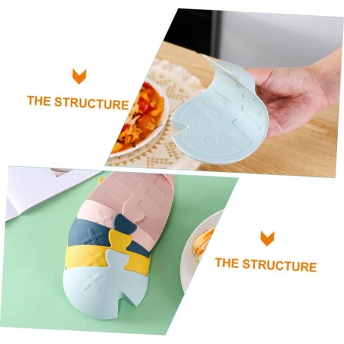 Cartoon Küche verdickte hitzebeständige Anti-Verbrühungshandschuhe Ofen und Mikrowelle Wärmeisolationshandschuh – Bild 5