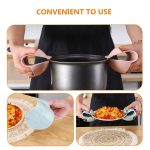 Cartoon Küche verdickte hitzebeständige Anti-Verbrühungshandschuhe Ofen und Mikrowelle Wärmeisolationshandschuh – Bild 7